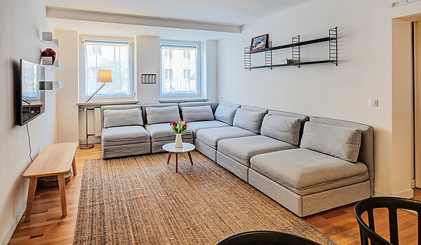 多层公寓 与 3 房间 | München-Au | 70447 | Wohnzimmer
