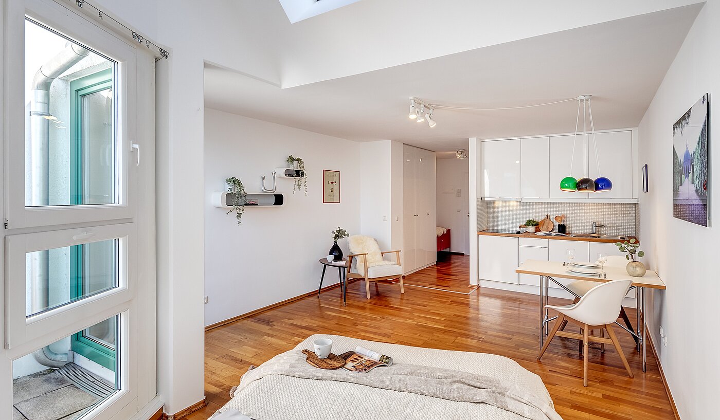 多层公寓 与 1 房间 | München-Maxvorstadt | 70165 | Charmantes Apartment