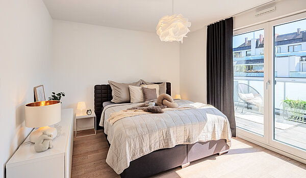 顶层公寓 与 2 房间 | München-Bogenhausen | 70385 | Entspannt schlafen...