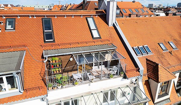 多层公寓 与 5 房间 | München-Neuhausen | 70140 | Vogelperspektive