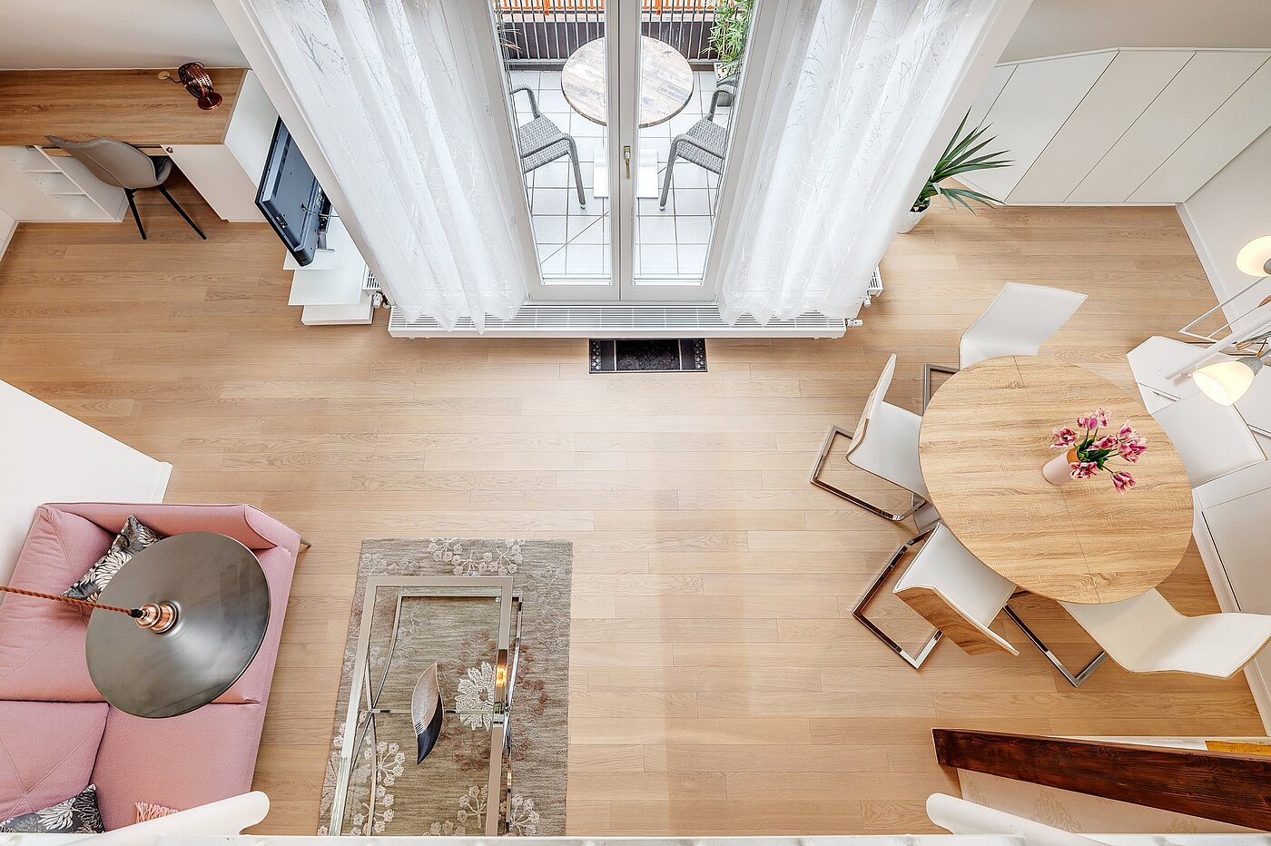 多层公寓 与 2.5 房间 | München-Moosach | 2012ML4 | Blick von der Galerie