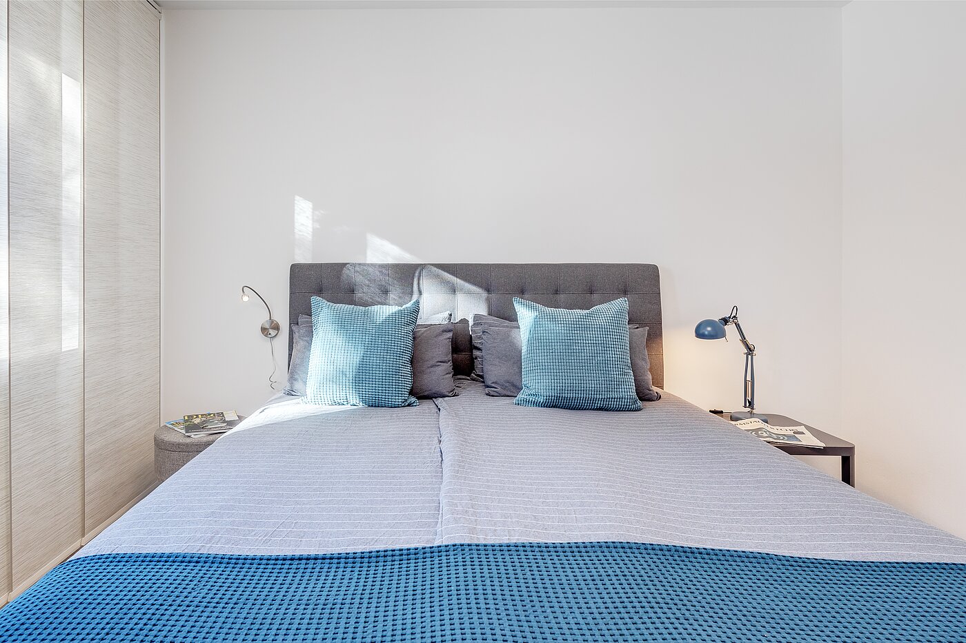 一楼公寓 与 2 房间 | München-Moosach | 70462 | Großes Bett