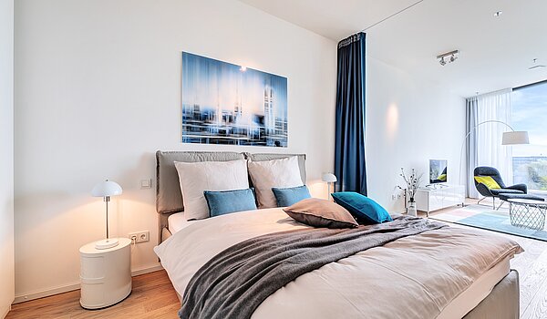 公寓 与 1.5 房间 | München-Neuhausen | 703131 | ...Schlafbereich