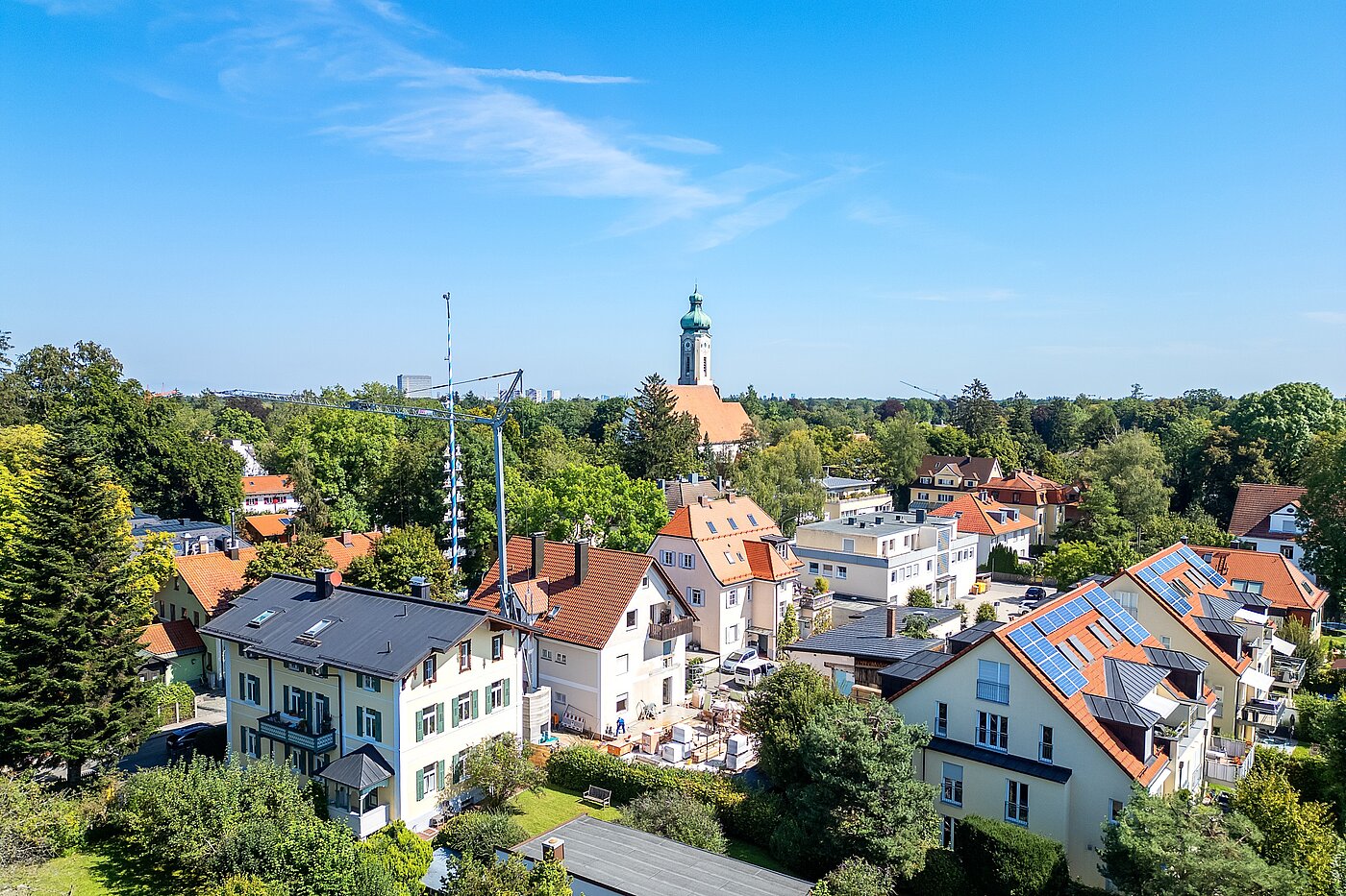 地块 | 770m² | München-Solln | 701111 | Nachbarbebauung