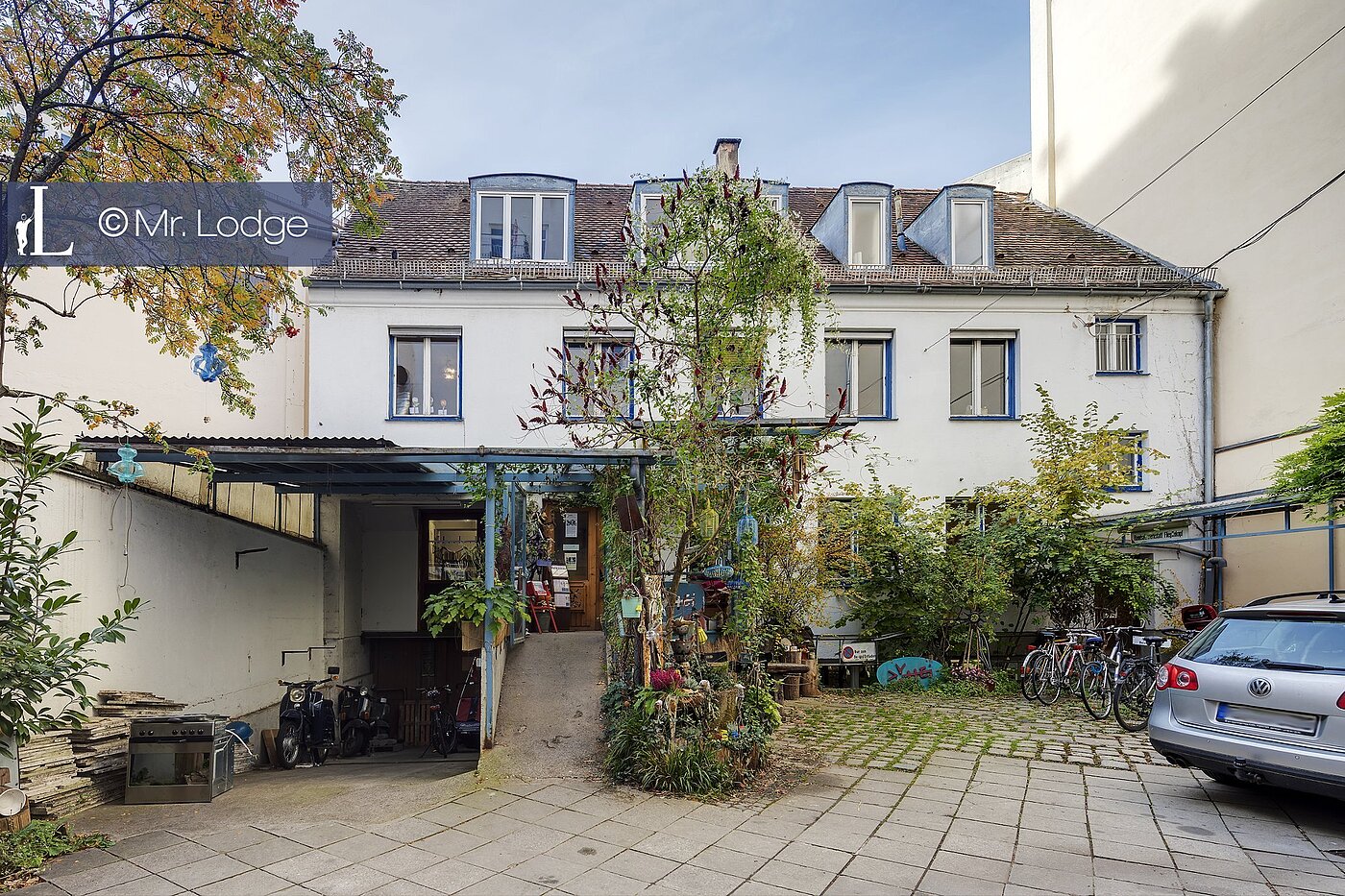 多层公寓 与 2.5 房间 | München-Haidhausen | 1710ML2 | Rückgebäude