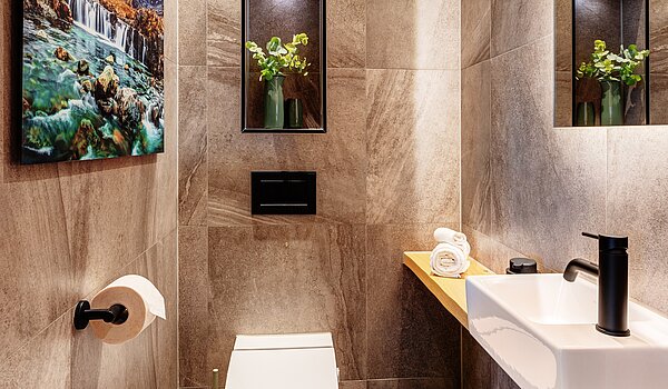 一楼公寓 与 3 房间 | Bad Wiessee | 70053 | Gäste WC