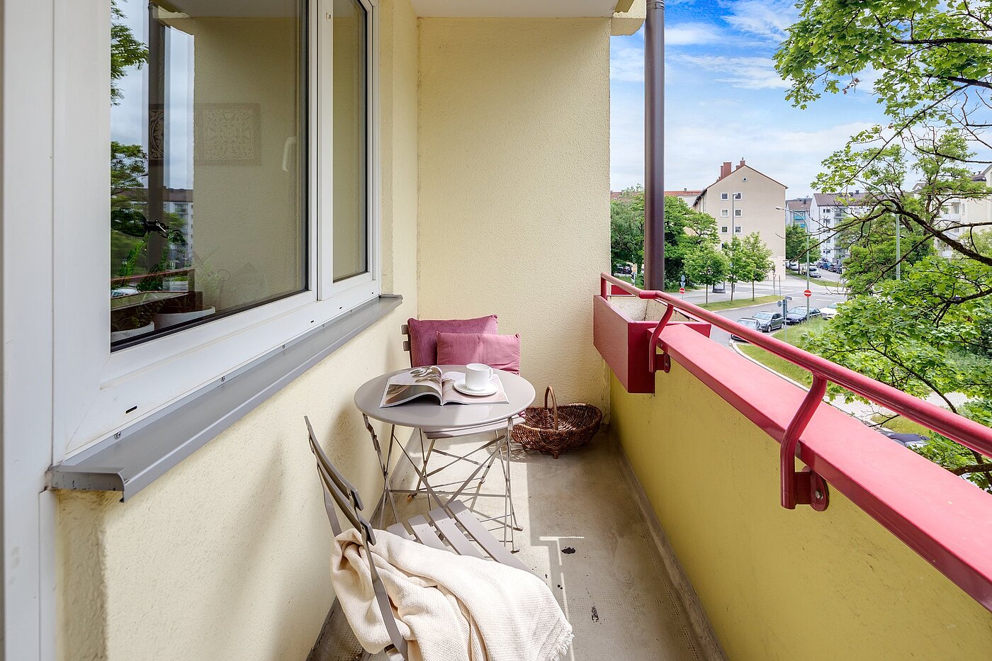 多层公寓 与 1 房间 | München-Obergiesing | 1903ML2 | Sonniger Balkon