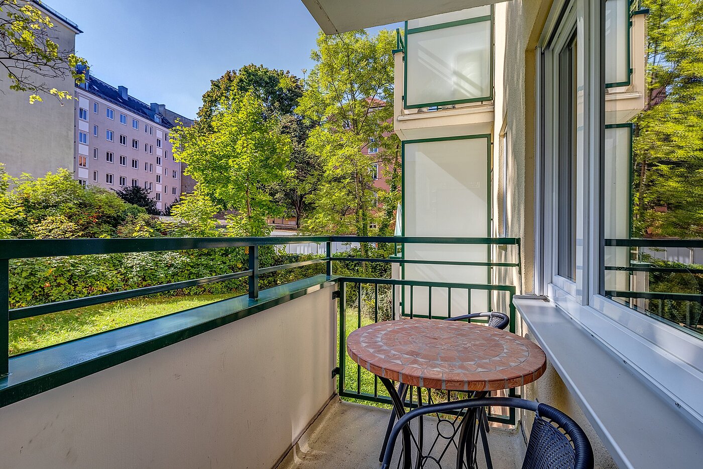 多层公寓 与 1 房间 | München-Schwabing | 2109ML5 | Balkon mit...