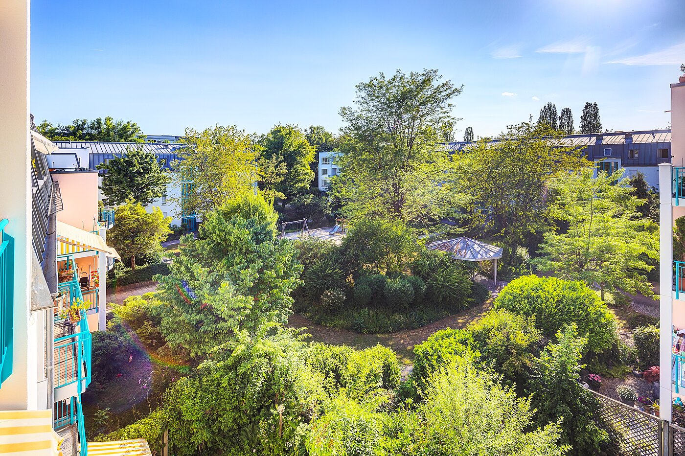 多层公寓 与 3 房间 | München-Oberföhring | 70246 | ...Blick ins Grüne