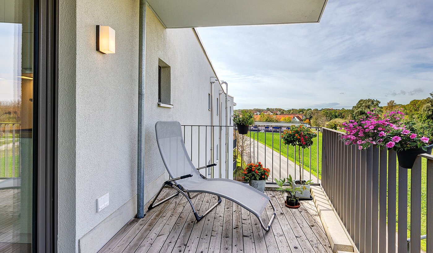 多层公寓 与 2 房间 | Freising | 70156 | ...und schönem Balkon