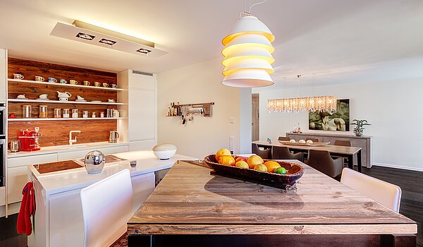 多层公寓 与 3 房间 | München-Schwabing | 1511ML1 | Küche / Essbereich