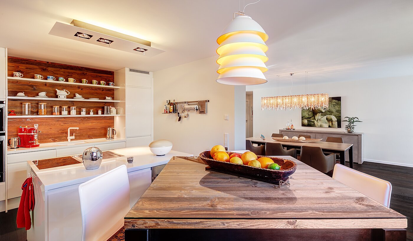 多层公寓 与 3 房间 | München-Schwabing | 1511ML1 | Küche / Essbereich