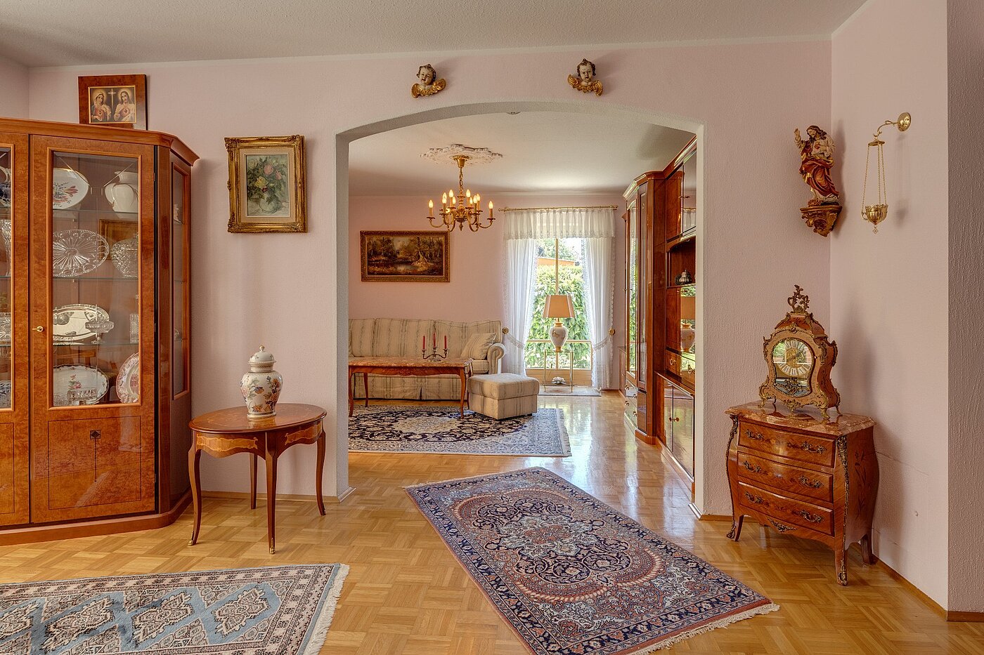 一楼公寓 与 3 房间 | München-Untermenzing | 1806ML6 | Großes Wohnzimmer