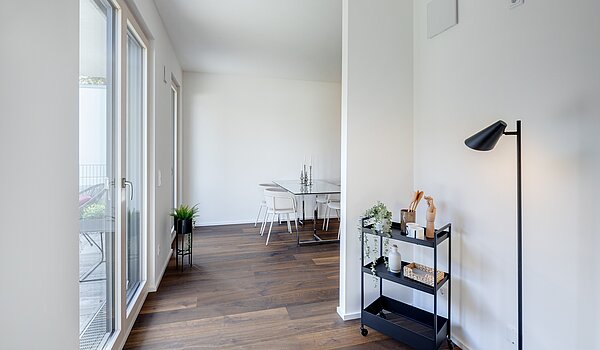 露台公寓 与 2 房间 | München-Harlaching | 70372 | Blick zum...