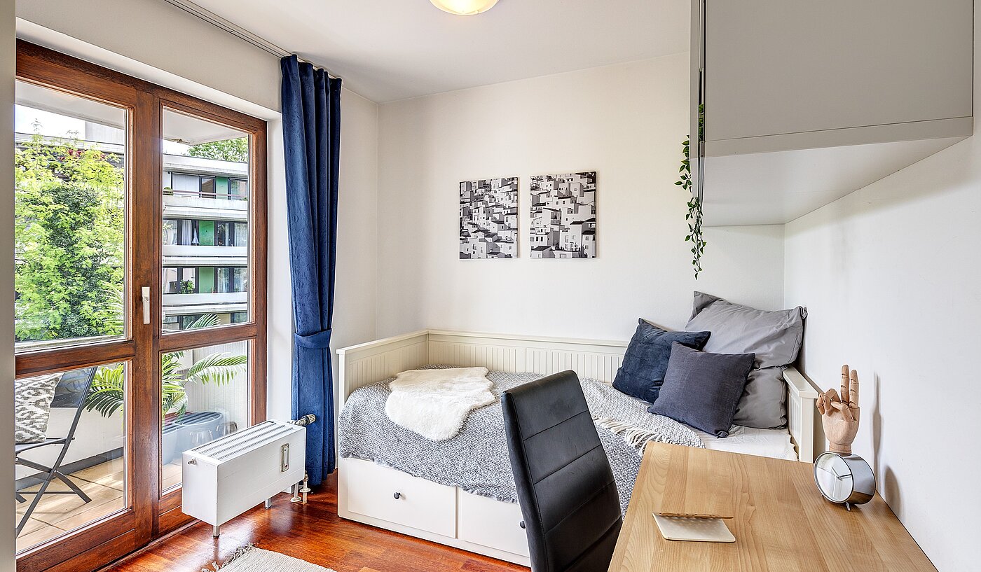 多层公寓 与 3 房间 | München-Schwabing | 2202ML12 | Blick ins Kinderzimmer...
