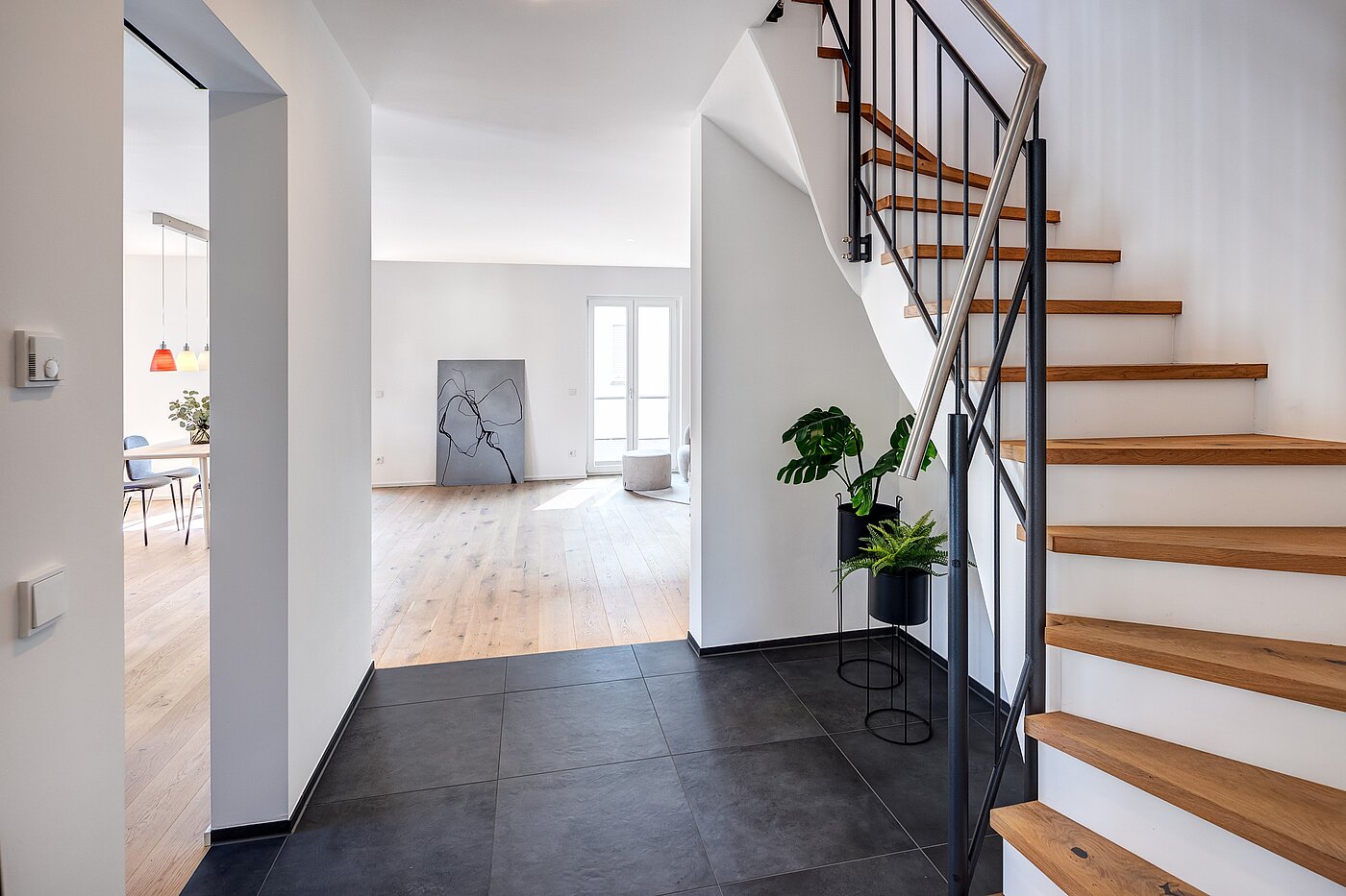 复式公寓 与 4 房间 | München-Obermenzing | 701553 | Treppenaufgang
