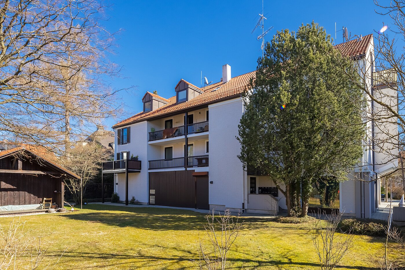 多层公寓 与 1 房间 | Starnberg | 2202ML2 | Rückansicht