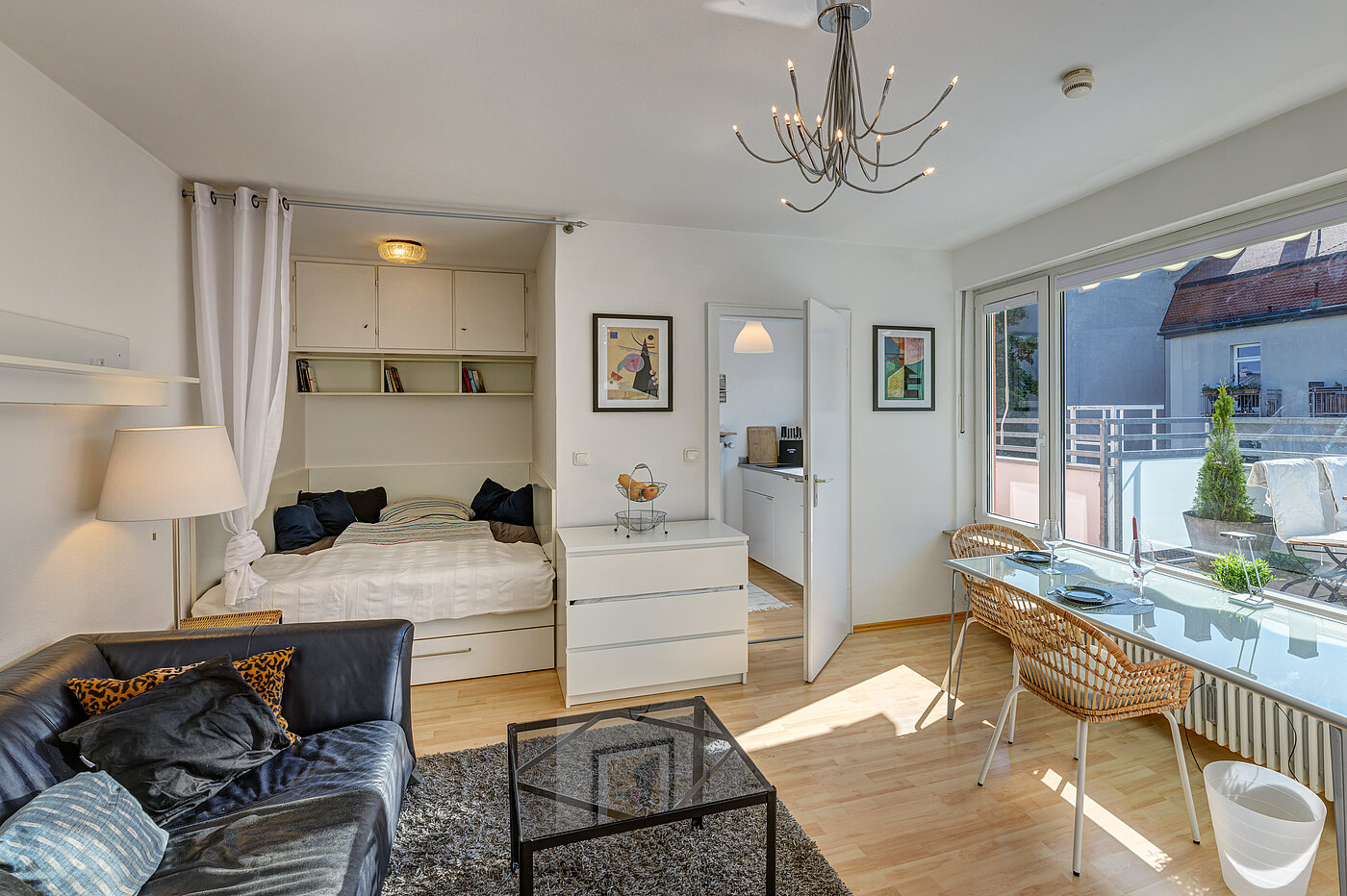 多层公寓 与 1 房间 | München-Schwabing | 70449 | ... mit Schlafnische