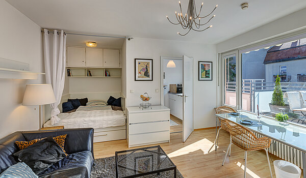 多层公寓 与 1 房间 | München-Schwabing | 70449 | ... mit Schlafnische