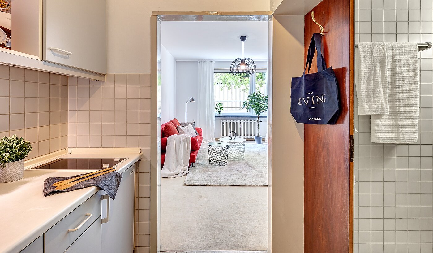 多层公寓 与 1 房间 | München-Haidhausen | 70022 | Blick ins Apartment