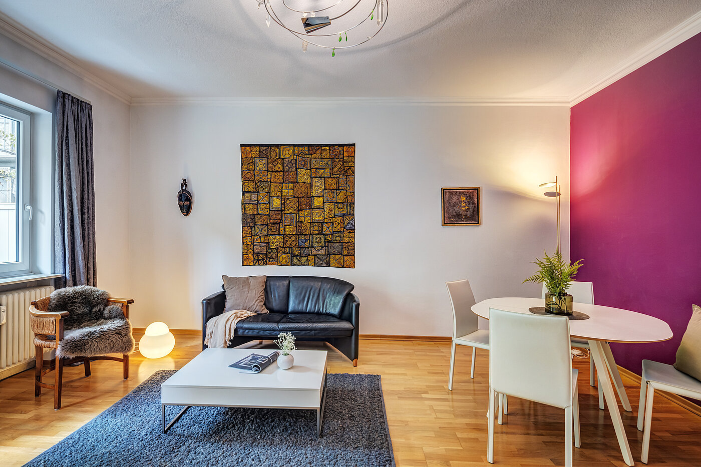 一楼公寓 与 2 房间 | München-Schwabing | 70394 | Offener Wohn- Essbereich