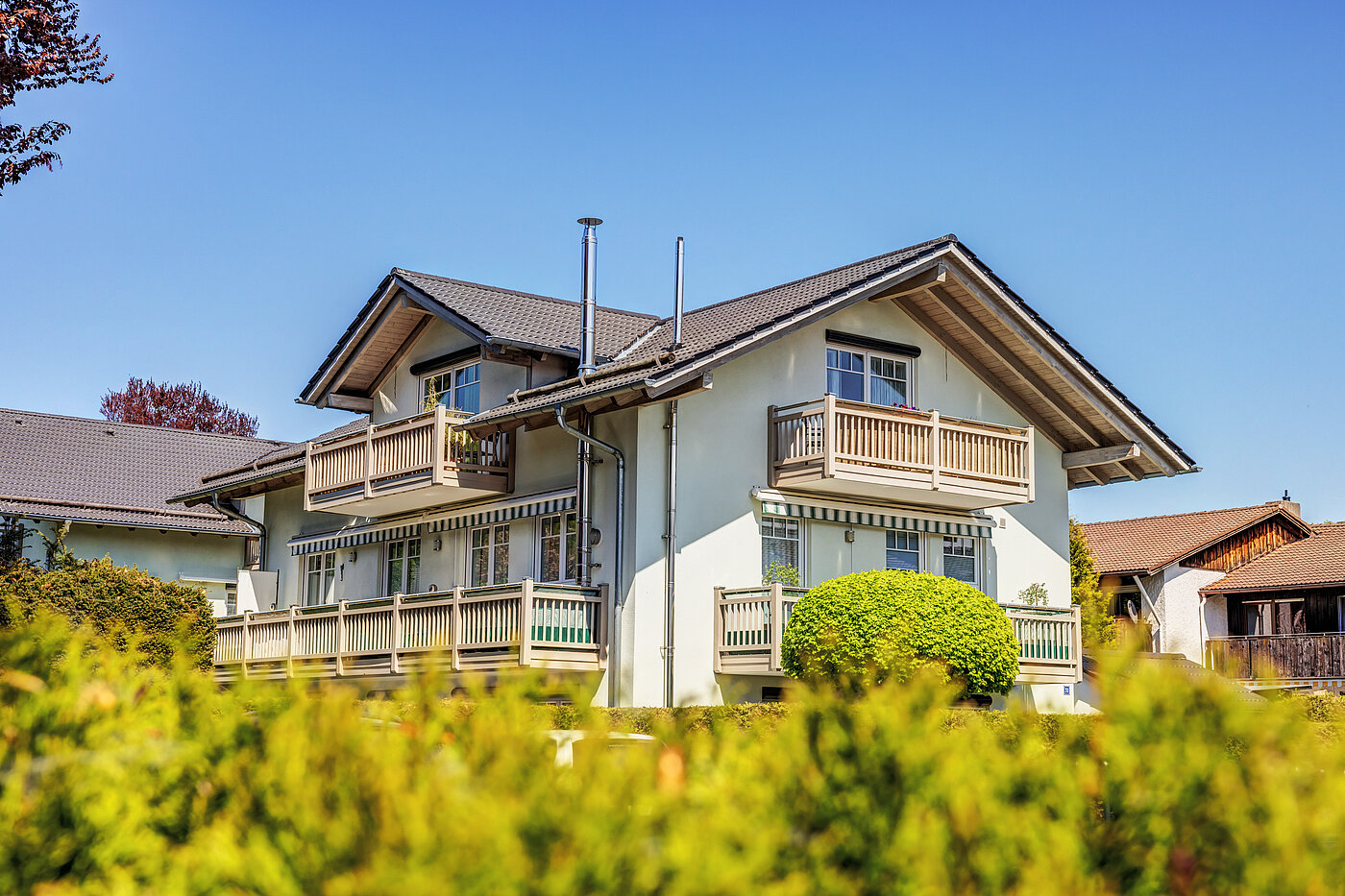 多层公寓 与 3.5 房间 | Bad Aibling | 70442 | Außenansicht