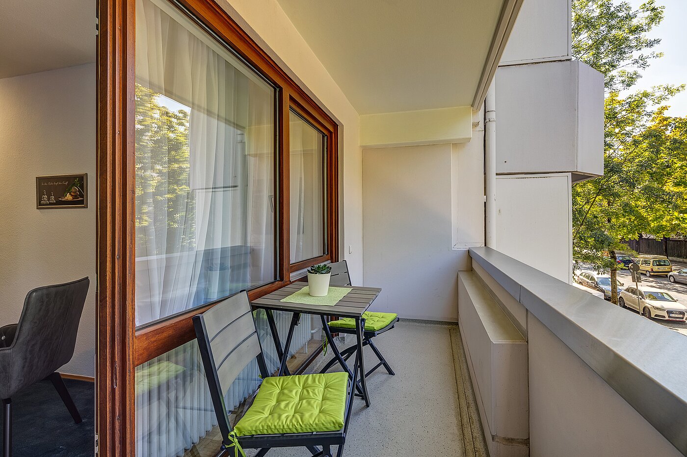 公寓 与 1 房间 | München-Milbertshofen | 702251 | Balkon mit West-Ausrichtung