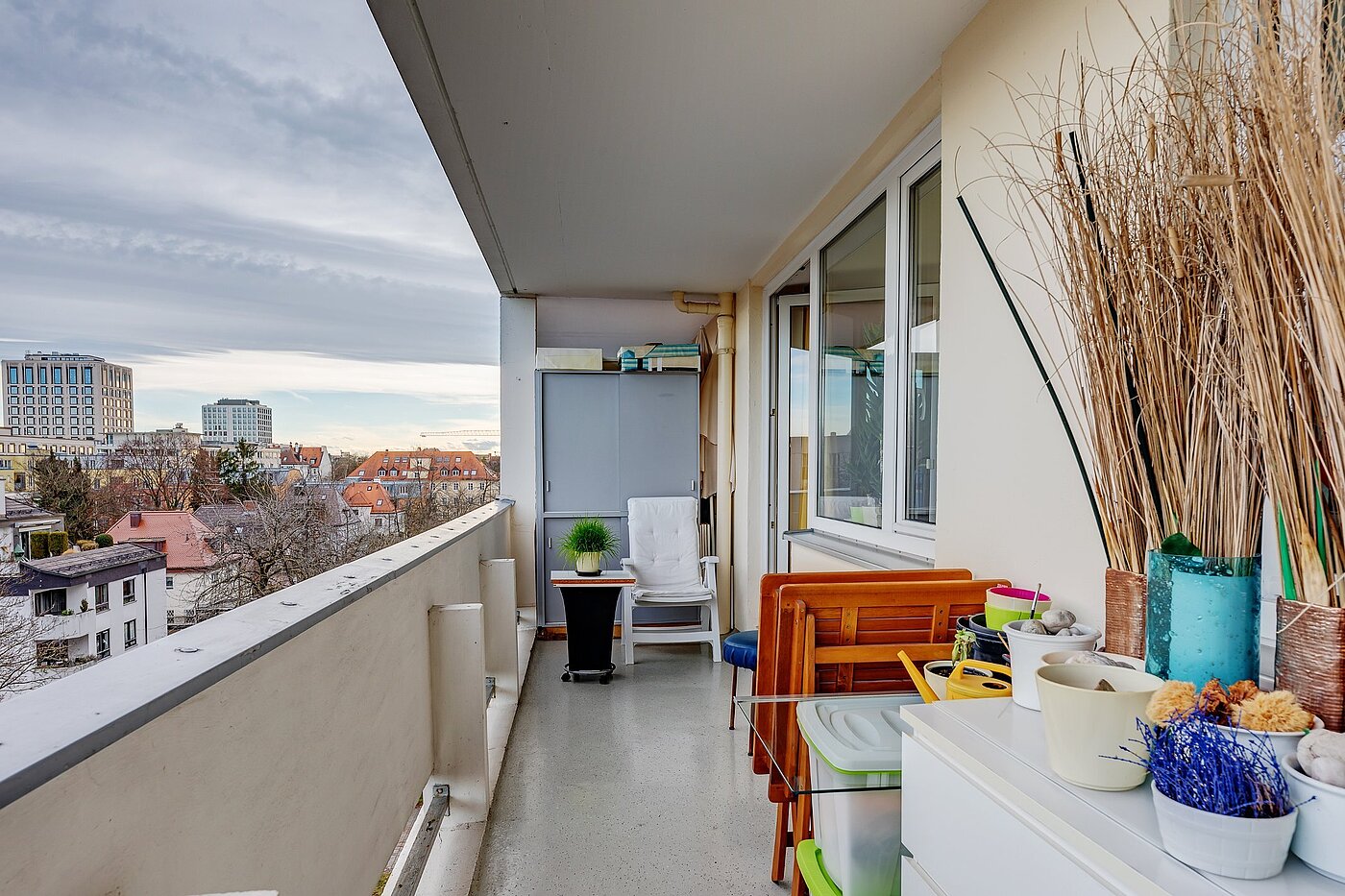 多层公寓 与 3 房间 | München-Schwabing | 1912ML4 | Großer Balkon