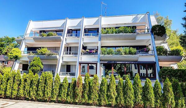 顶层公寓 与 2.5 房间 | München-Harlaching | 702581 | Gebäudeanischt
