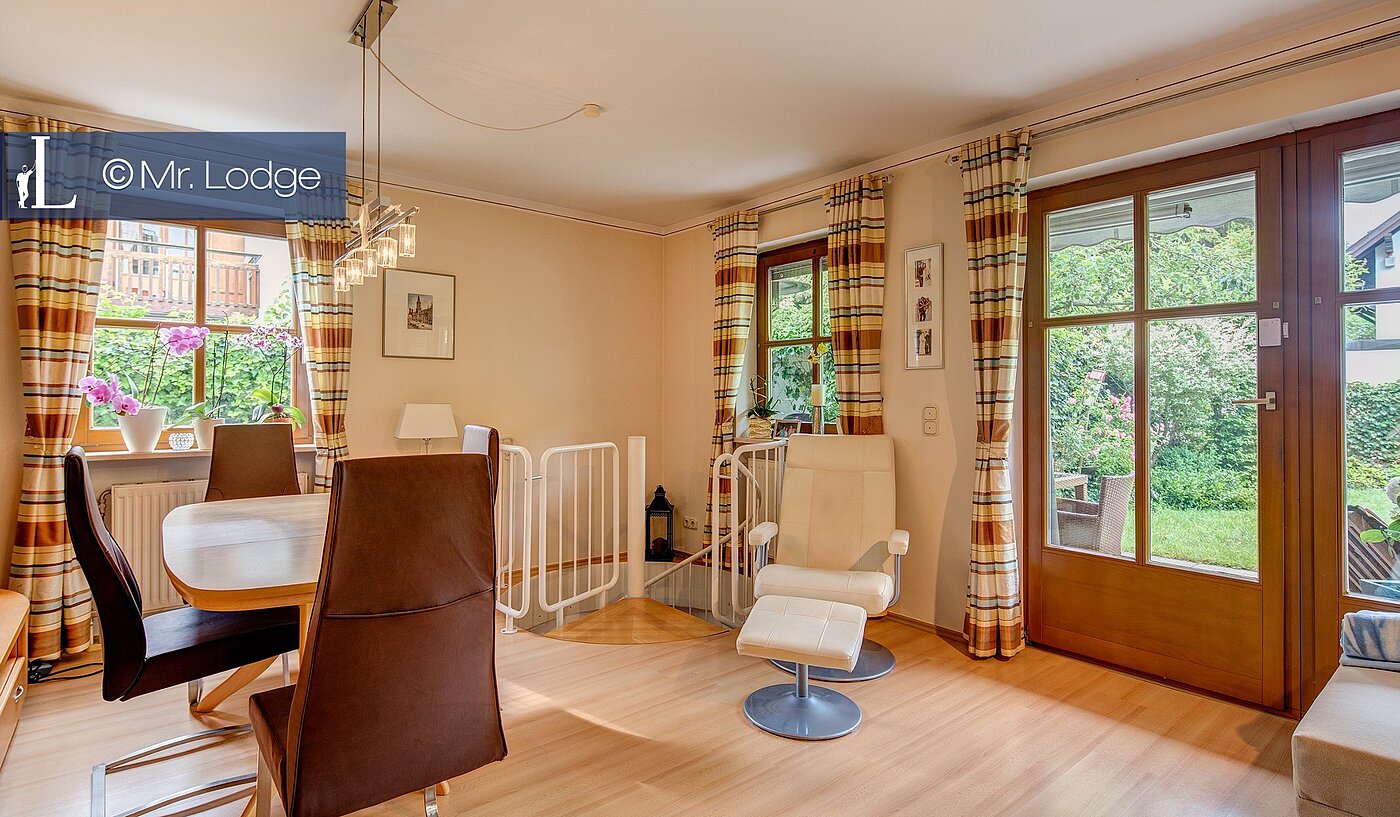 一楼公寓 与 2 房间 | München-Lochhausen | 1706ML1 | Wohnen/Essen/Süd-Terrasse