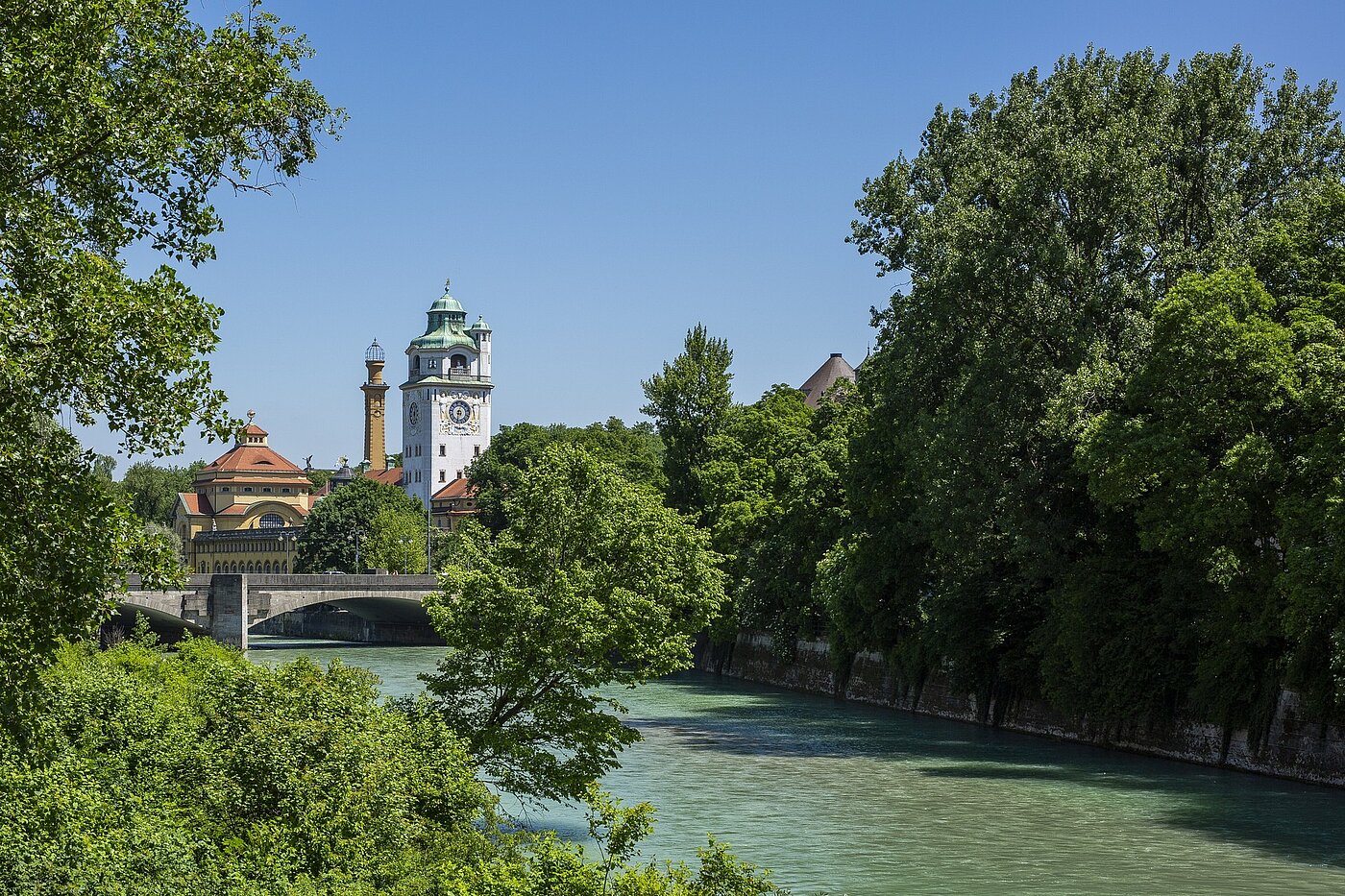 多层公寓 与 1 房间 | München-Au | 2211ML1 | Isarhochufer