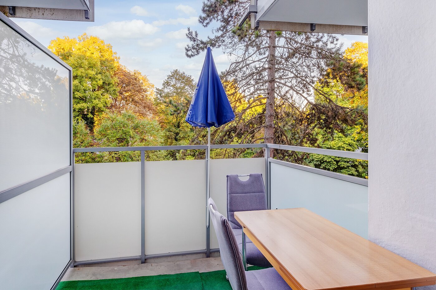 多层公寓 与 1 房间 | München-Bogenhausen | 70264 | Balkon mit Blick...