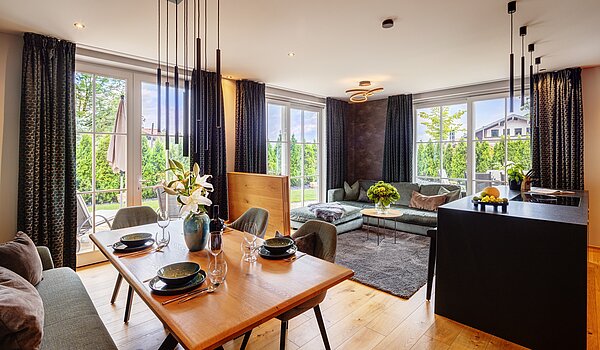 一楼公寓 与 3 房间 | Bad Wiessee | 70053 | Wohnen/Essen/Kochen