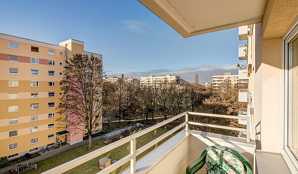公寓 与 1 房间 | München-Feldmoching | 70484 | Balkon
