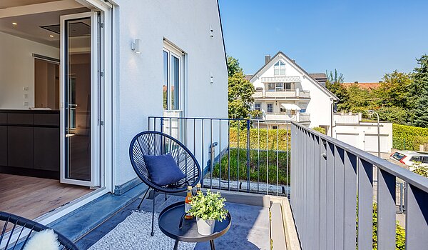 复式公寓 与 4 房间 | München-Obermenzing | 701553 | ...mit Zugang vom Wohnzimmer aus