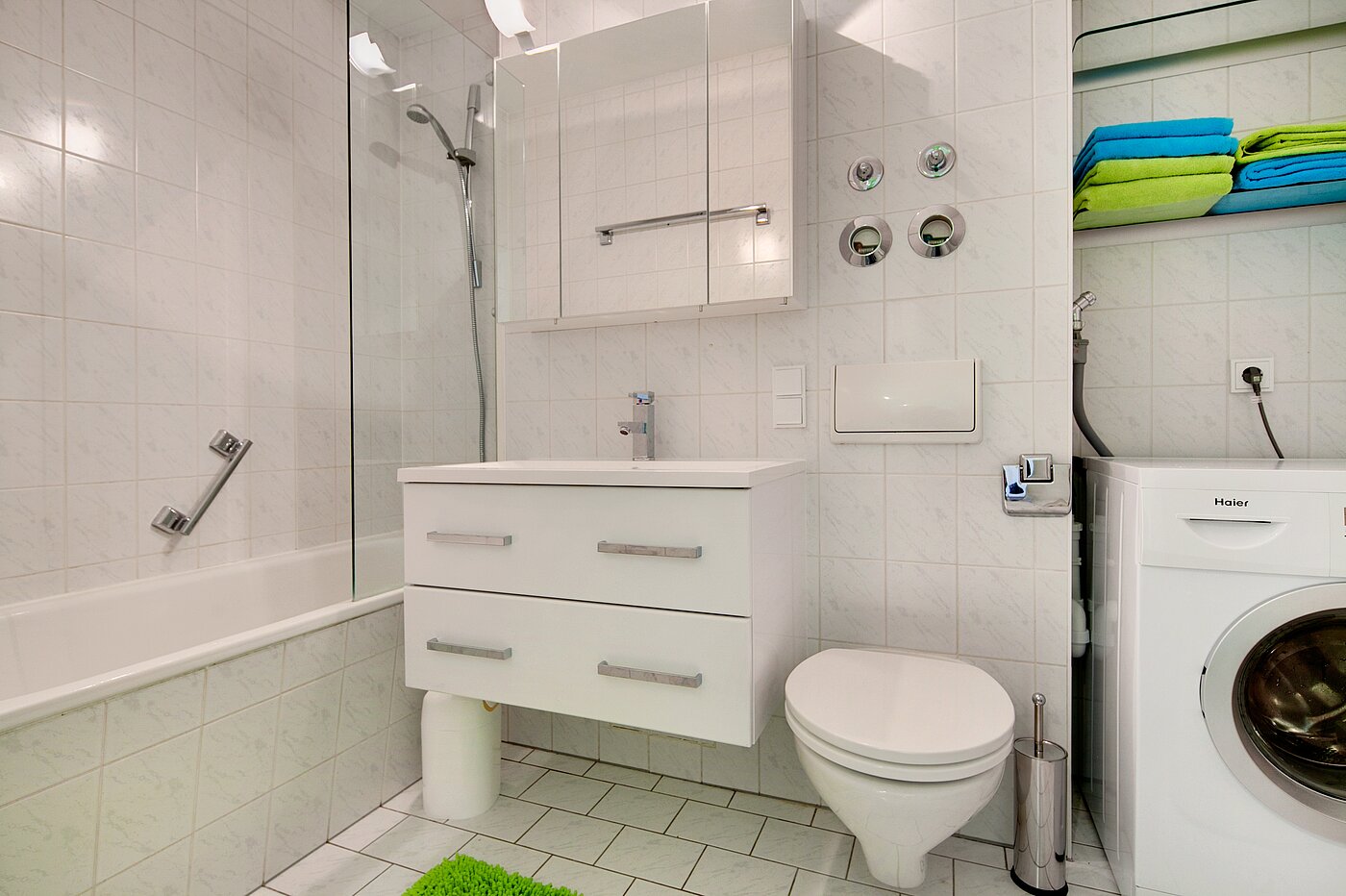 公寓 与 1 房间 | München-Sendling | 70479 | Badezimmer