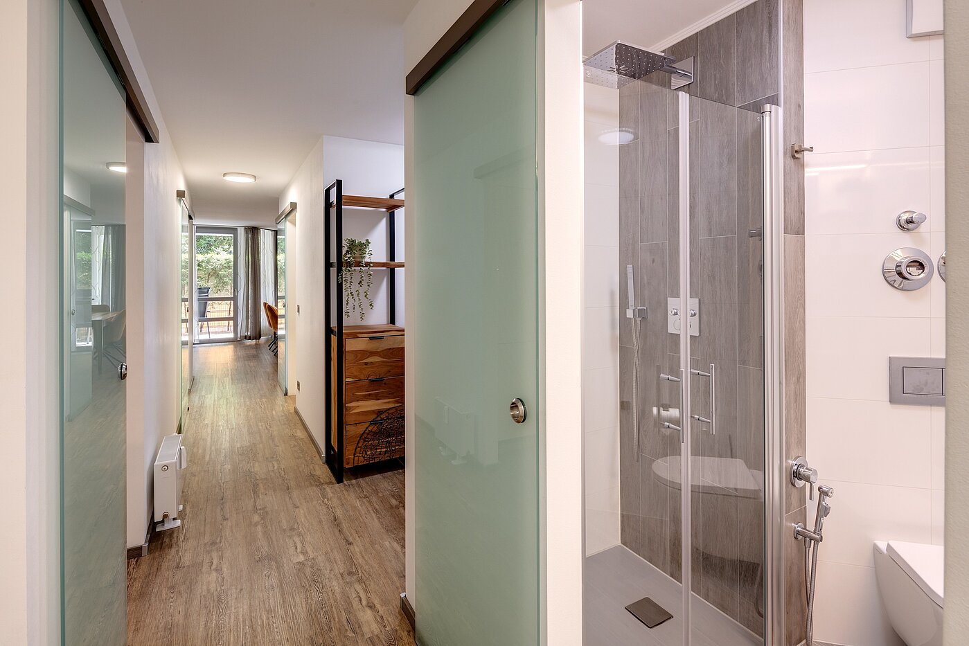 复式公寓 与 3 房间 | München-Milbertshofen | 702341 | Blick auf die Terrasse