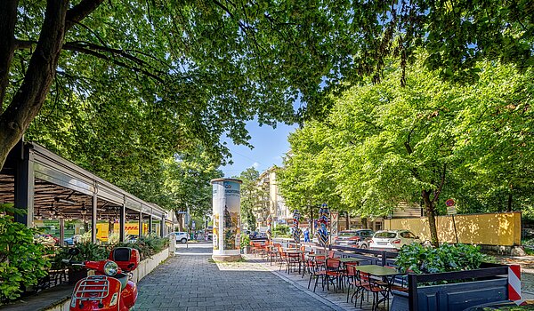 公寓 与 1 房间 | München-Schwabing | 70198 | ...im Sommer