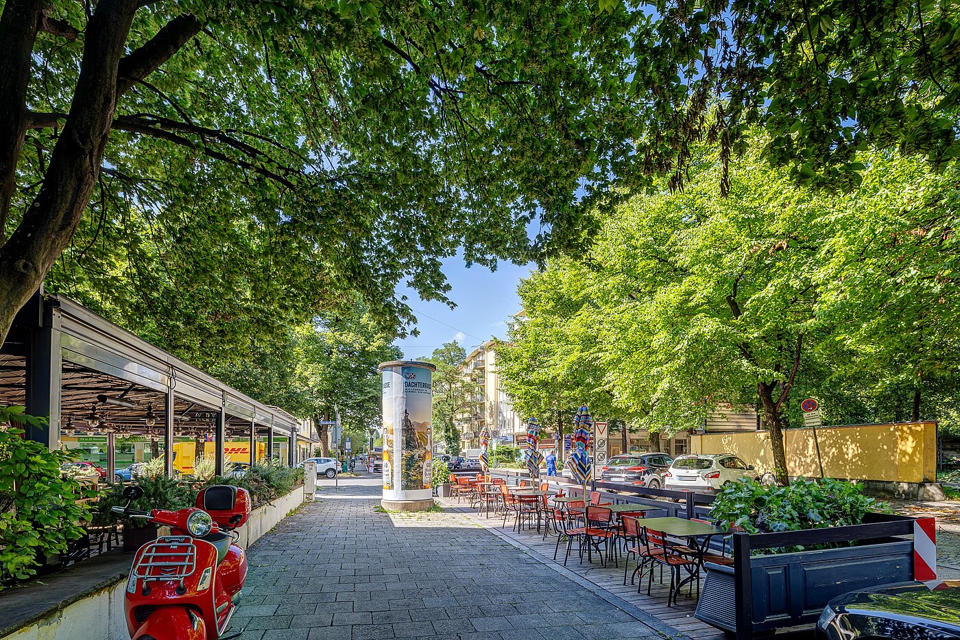 公寓 与 1 房间 | München-Schwabing | 70198 | ...im Sommer