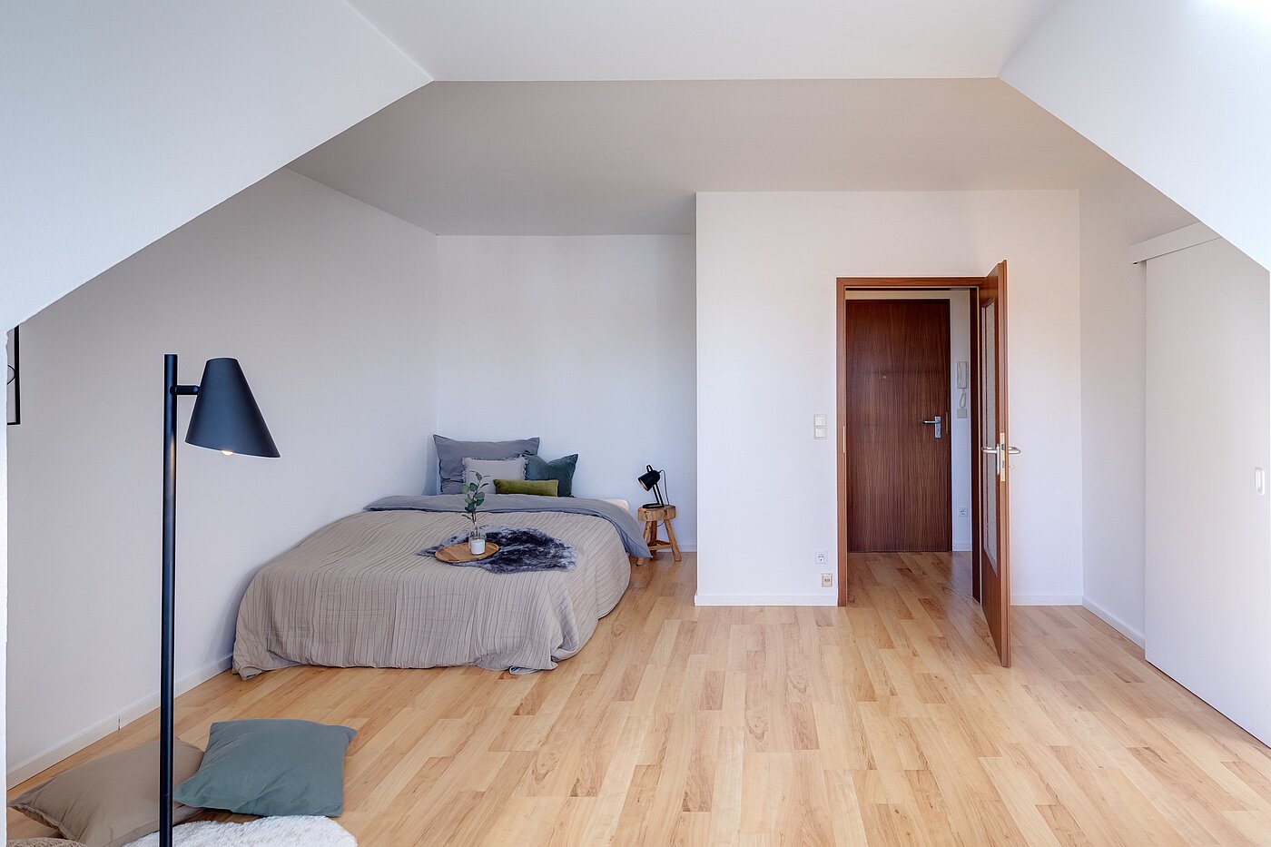 多层公寓 与 1 房间 | Starnberg | 2202ML2 | Blick zur Schlafnische