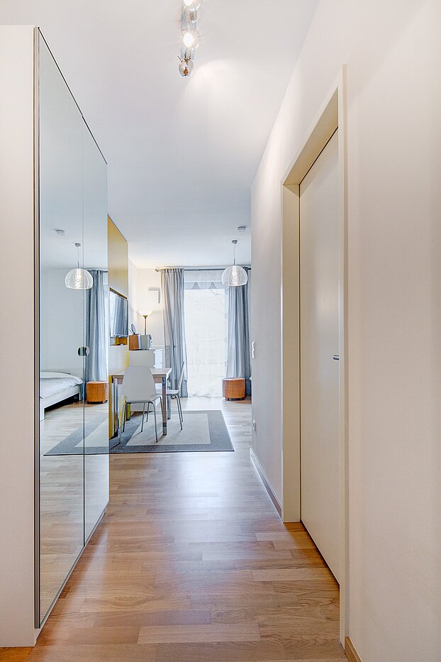 公寓 与 1 房间 | München-Ramersdorf | 70251 | Diele mit Stellfläche