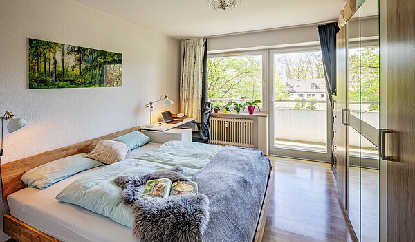 多层公寓 与 3 房间 | München-Trudering | 70443 | Schlafen mit...