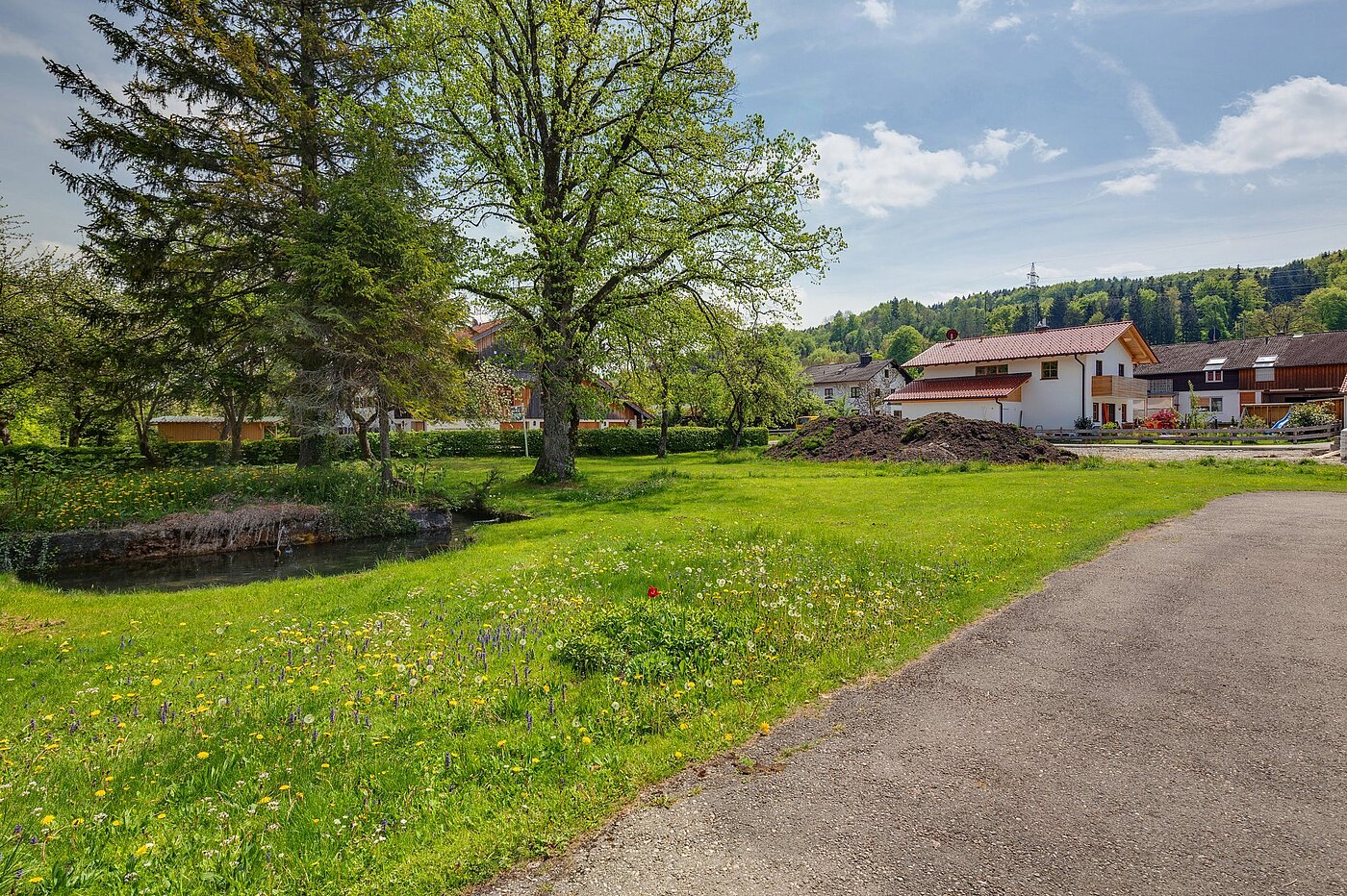 地块 | 800m² | Feldkirchen-Westerham | 1809ML6 | Blick Richtung Osten