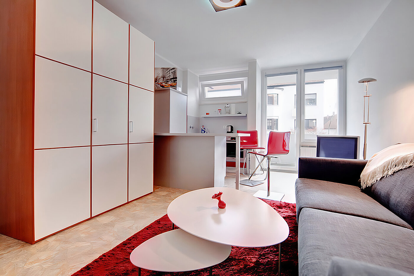 公寓 与 1 房间 | München-Milbertshofen | 70286 | Blick auf die Küche