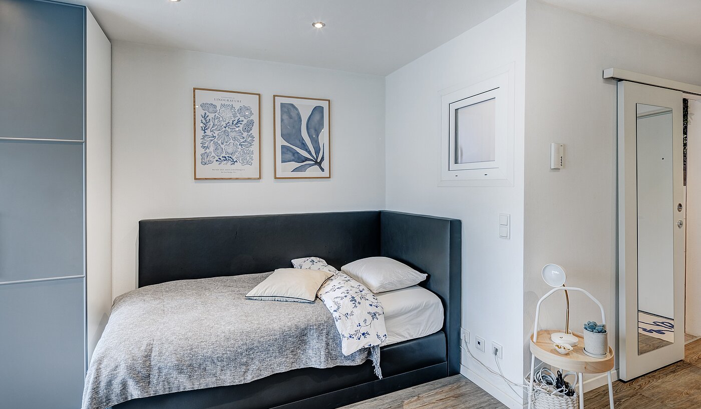 公寓 与 1 房间 | München-Bogenhausen | 703041 | Schlafecke