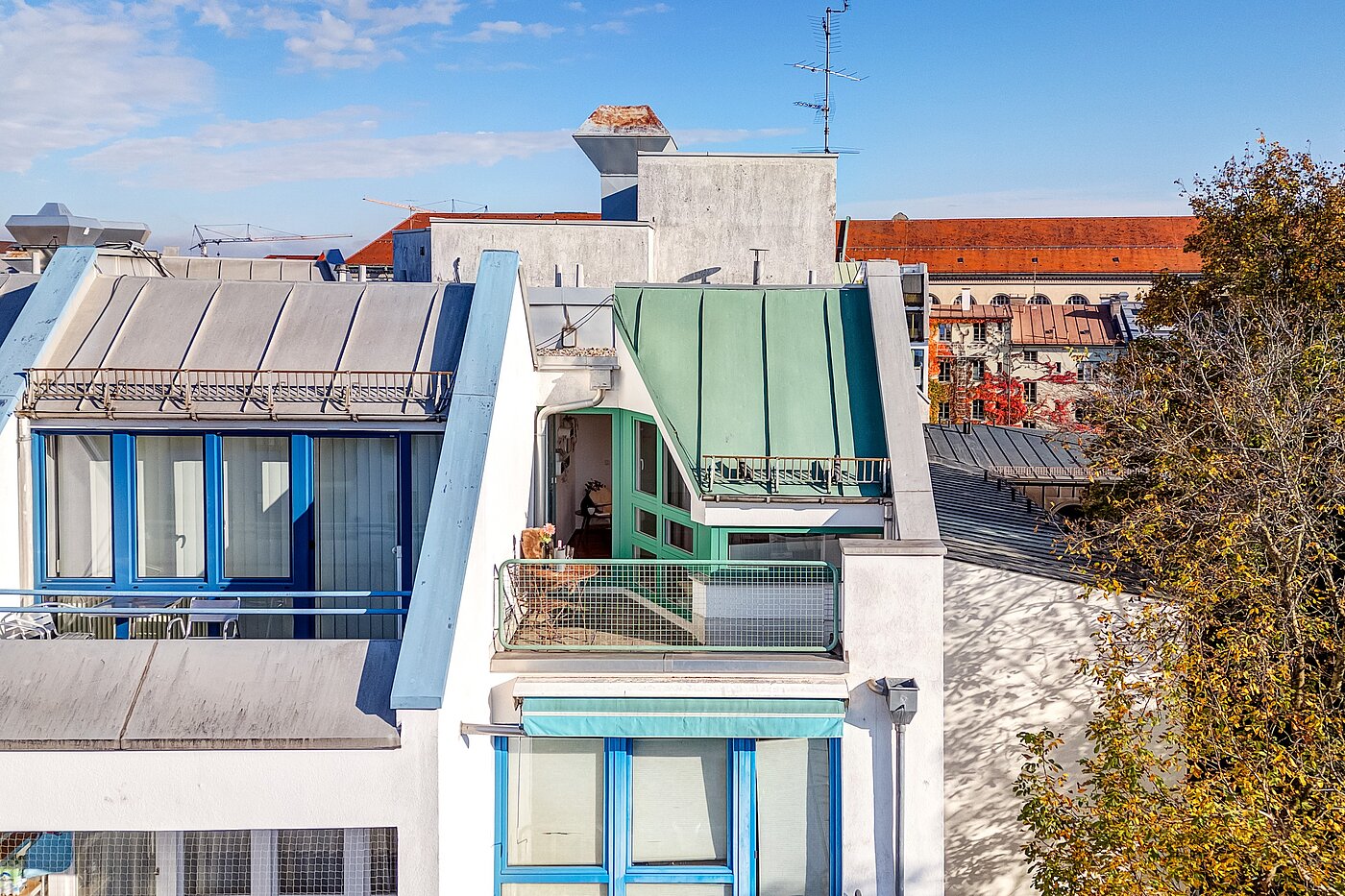 多层公寓 与 1 房间 | München-Maxvorstadt | 70165 | Über den Dächern von...