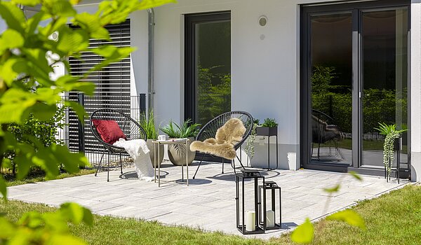 露台公寓 与 2 房间 | München-Harlaching | 70372 | Sonnenplatz...