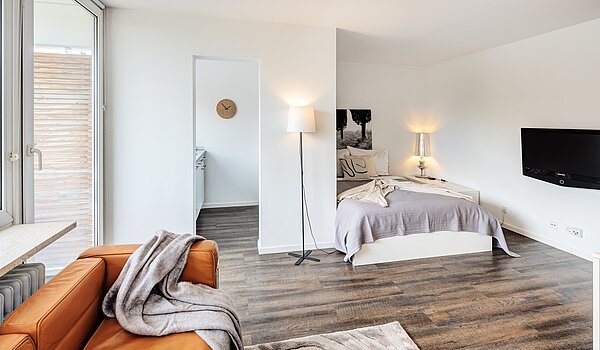 多层公寓 与 1 房间 | München-Neuhausen | 702271 | ...behaglicher Schlafnische