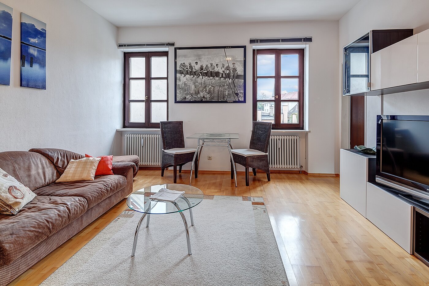 多层公寓 与 1 房间 | München-Schwabing | 2111ML3 | Blick in den Wohnraum