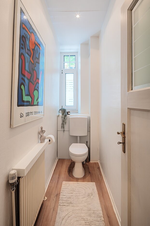 多层公寓 与 1.5 房间 | München-Neuhausen | 70473 | Separate Toilette
